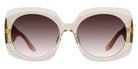 Barton Perreira® Delia BPR SU Delia 5705 53 - Champagne / Smokey Topaz AR Sunglasses