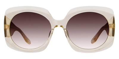 Barton Perreira® Delia BPR SU Delia 5705 53 - Champagne / Smokey Topaz AR Sunglasses
