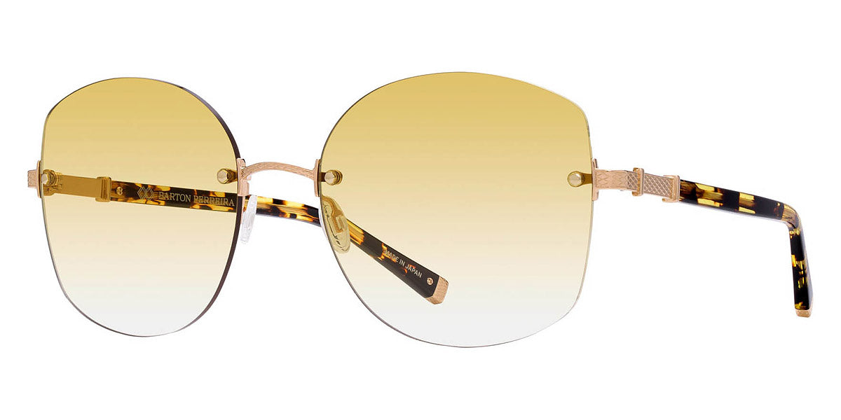 Barton Perreira® Gloria BPR SU Gloria 5802 58 - Heroine Chic/Gold / Sunshine Gradient AR Sunglasses