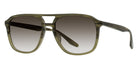 Barton Perreira® Gyalis Sun BPR SU Gyalis Sun 5655 56 - Rebel Salute / Khaki Gradient AR Sunglasses