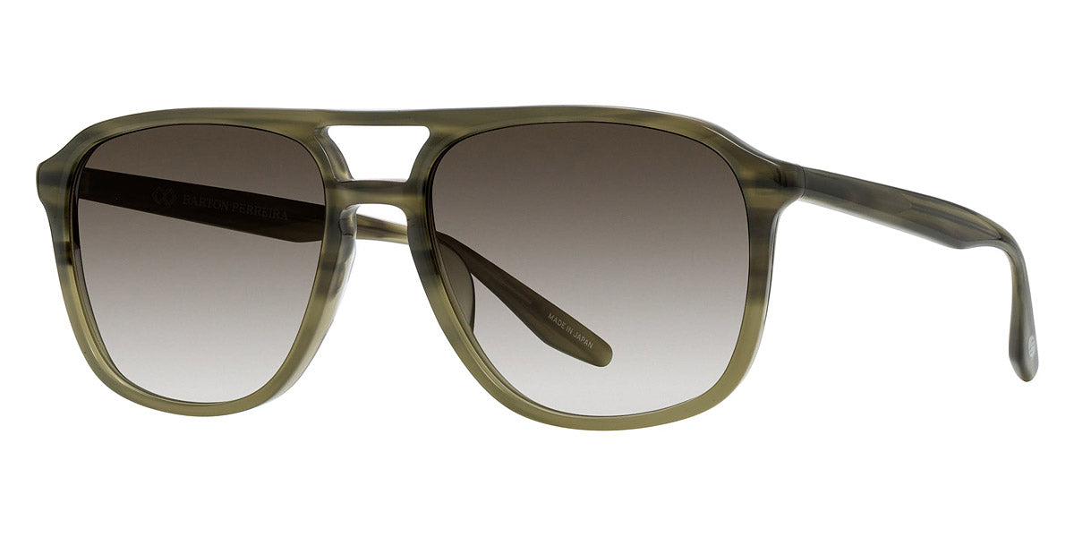 Barton Perreira® Gyalis Sun BPR SU Gyalis Sun 5655 56 - Rebel Salute / Khaki Gradient AR Sunglasses