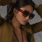 Barton Perreira® Jagger BPR SU Jagger 5405 54 - Tusk / Smokey Topaz AR Sunglasses