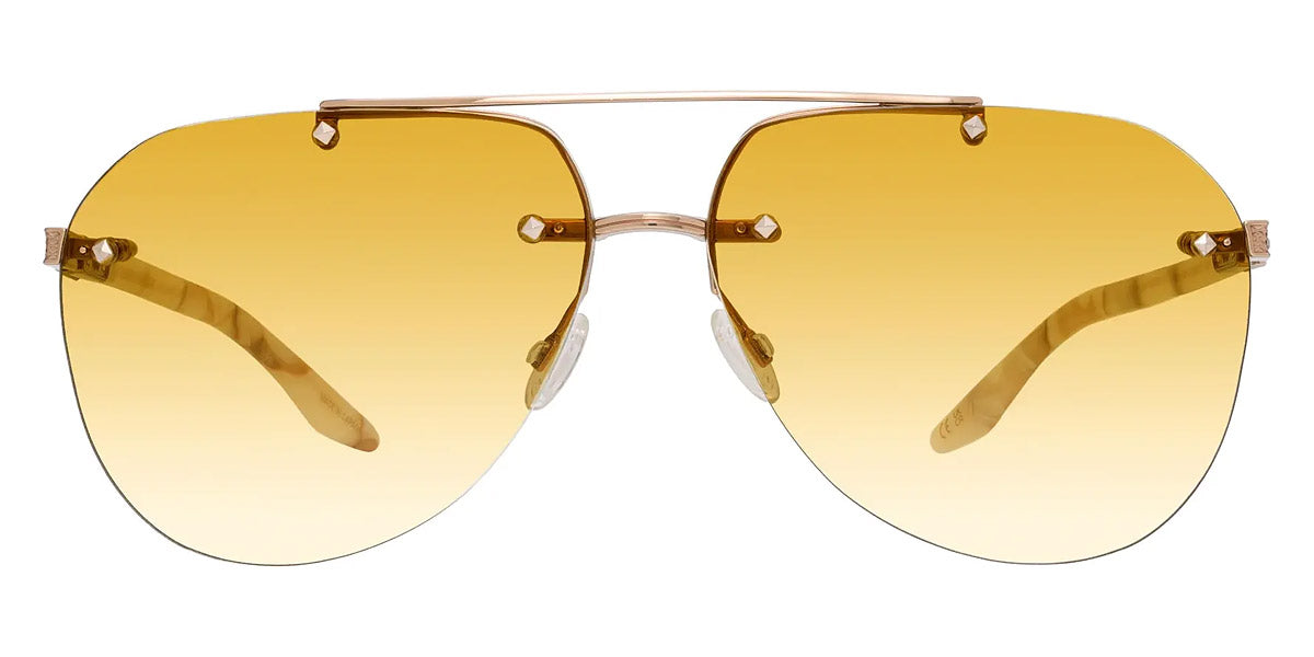 Barton Perreira® Jean BPR SU Jean 6405 63 - Gold/Tusk / Golden Eye AR Sunglasses