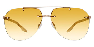 Barton Perreira® Jean BPR SU Jean 6405 63 - Gold/Tusk / Golden Eye AR Sunglasses