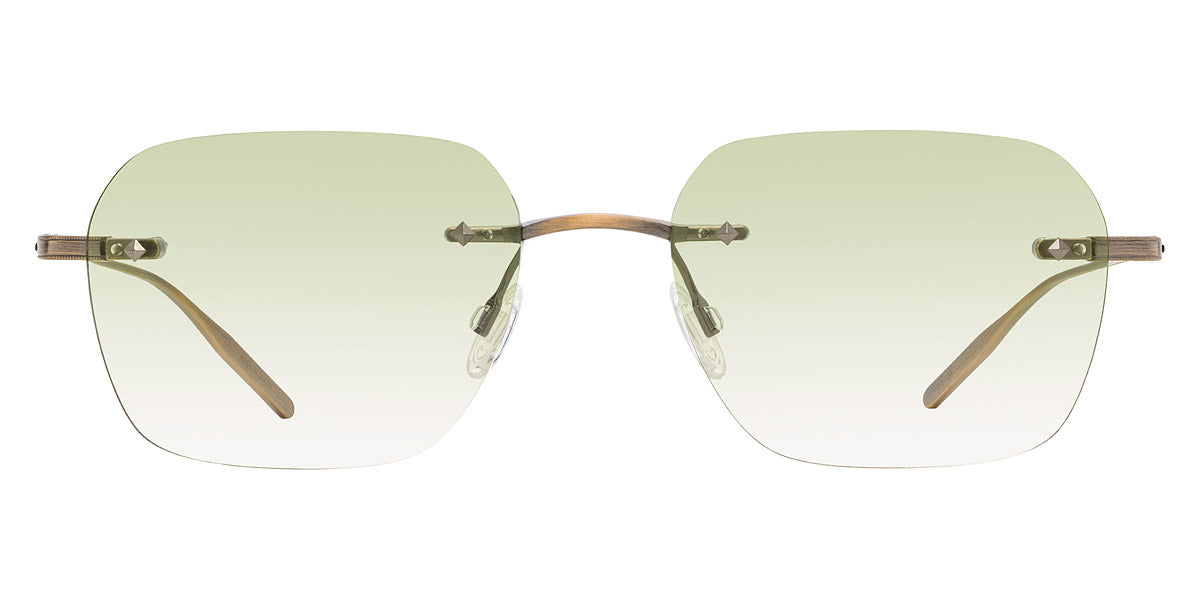 Barton Perreira® Louie BPR SU Louie LOUI5102K 51 - Antique Gold / Mint (AR) Sunglasses