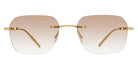 Barton Perreira® Louie BPR SU Louie LOUI5103K 51 - Gold / Chai (AR) Sunglasses