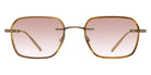 Barton Perreira® Louie Thinsert BPR SU Louie Thinsert LOUI4901K 49 - Antique Gold / Umber Tortoise / Citron (AR) Sunglasses