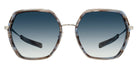 Barton Perreira® Pickford BPR SU Pickford 5804 58 - Quite Storm/Silver / Aegean Gradient AR Sunglasses