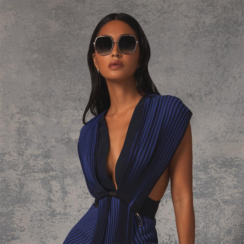 Barton Perreira® Pickford BPR SU Pickford 5806 58 - Cedar Rose/Rose Gold / Desert Lilac AR Sunglasses