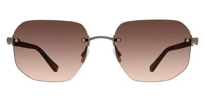 Barton Perreira® Quinn BPR SU Quinn 5802 58 - Rebel Salute/Antique Gold / Whiskey Gradient AR Sunglasses