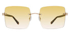 Barton Perreira® Roxanne BPR SU Roxanne 5902 59 - Heroine Chic/Gold / Sunshine Gradient AR Sunglasses