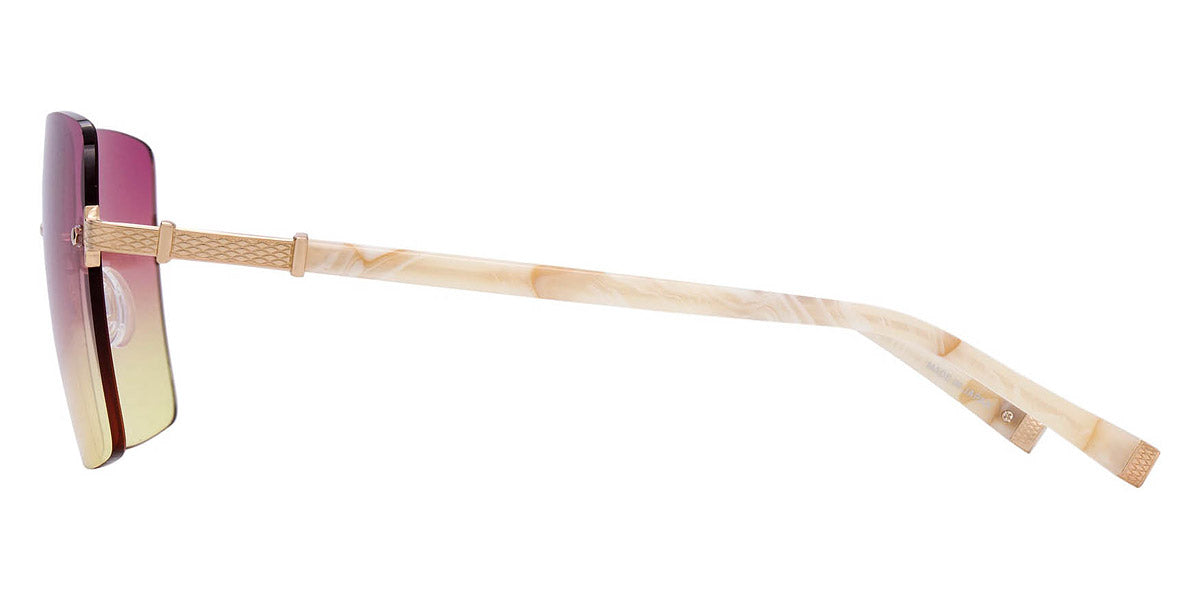 Barton Perreira® Roxanne BPR SU Roxanne 5903 59 - Tusk/Gold / Sun Kissed Gradient AR Sunglasses