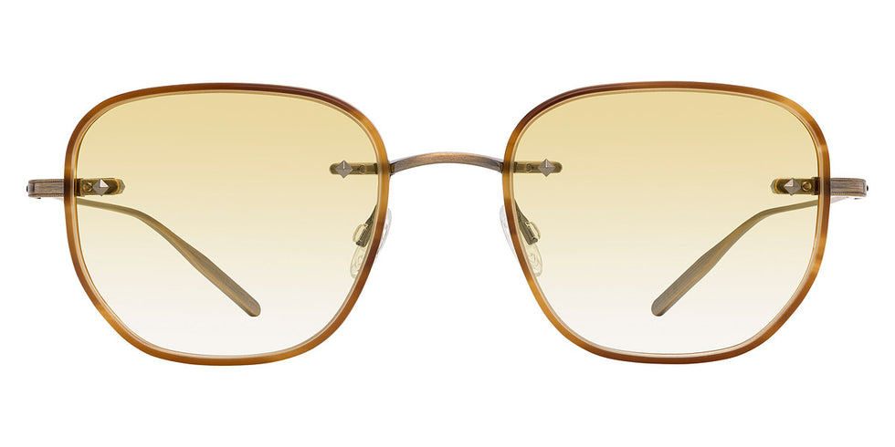 Barton Perreira® Tyrone Thinsert BPR SU Tyrone Thinsert TYRO4901K 49 - Antique Gold / Umber Tortoise / Citron (AR) Sunglasses