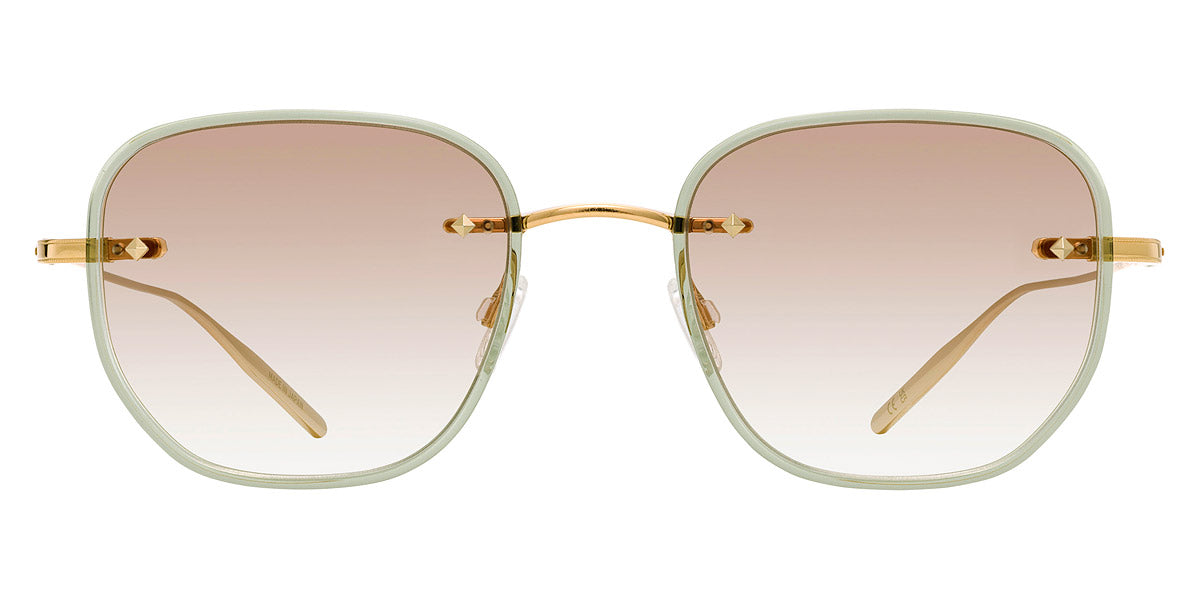 Barton Perreira® Tyrone Thinsert BPR SU Tyrone Thinsert TYRO4902K 49 - Gold / Absinthe / Chai (AR) Sunglasses
