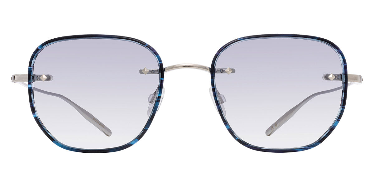 Barton Perreira® Tyrone Thinsert BPR SU Tyrone Thinsert TYRO4903K 49 - Silver / Midnight / Sky (AR) Sunglasses