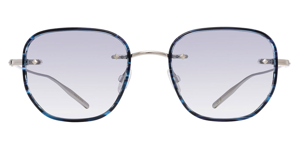 Barton Perreira® Tyrone Thinsert BPR SU Tyrone Thinsert TYRO4903K 49 - Silver / Midnight / Sky (AR) Sunglasses