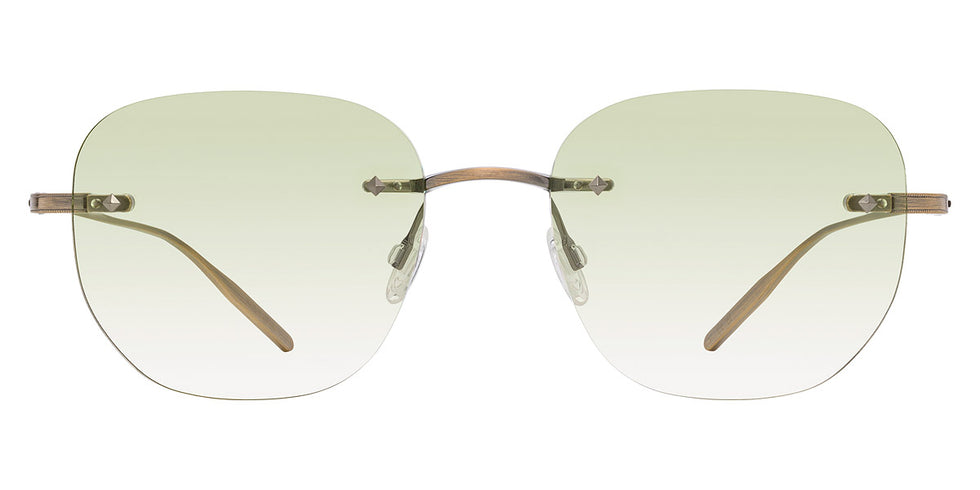 Barton Perreira® Tyrone BPR SU Tyrone TYRO5102K 51 - Antique Gold / Mint (AR) Sunglasses
