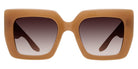 Barton Perreira® Wailua BPR SU Wailua WAIL5202K 52 - Camel / Smokey Topaz (AR) Sunglasses