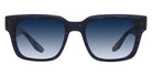 Barton Perreira® Zander Sun BPR SU Zander Sun 5254 52 - Matte Midnight / Aegean Gradient AR Sunglasses