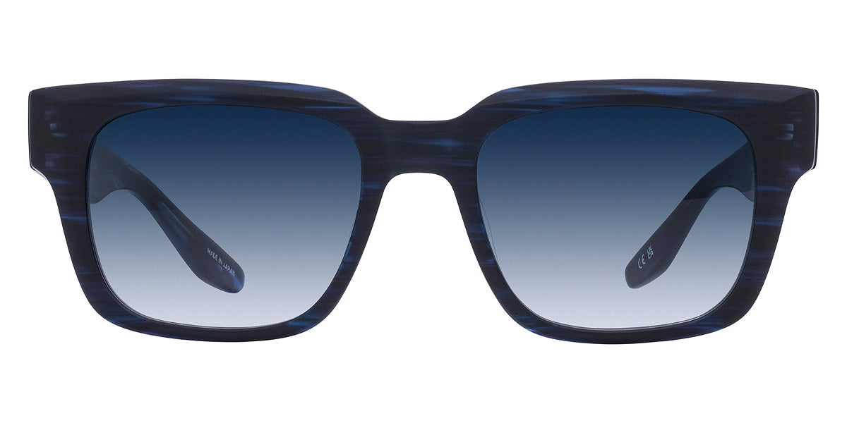 Barton Perreira® Zander Sun BPR SU Zander Sun 5254 52 - Matte Midnight / Aegean Gradient AR Sunglasses