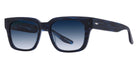 Barton Perreira® Zander Sun BPR SU Zander Sun 5254 52 - Matte Midnight / Aegean Gradient AR Sunglasses