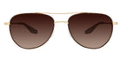Barton Perreira® Aerial BR Aerial Sun Gold / Tortoise Enamel / Smokey Topaz (AR) 55 Sunglasses - Gold / Tortoise Enamel / Smokey Topaz (AR)