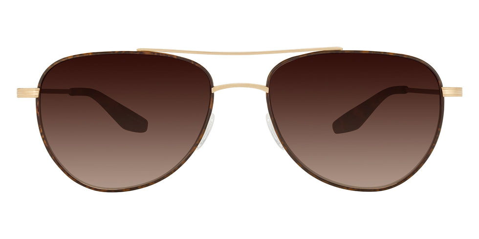 Barton Perreira® Aerial BR Aerial Sun Gold / Tortoise Enamel / Smokey Topaz (AR) 55 Sunglasses - Gold / Tortoise Enamel / Smokey Topaz (AR)