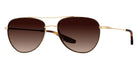 Barton Perreira® Aerial BR Aerial Sun Gold / Tortoise Enamel / Smokey Topaz (AR) 55 Sunglasses - Gold / Tortoise Enamel / Smokey Topaz (AR)