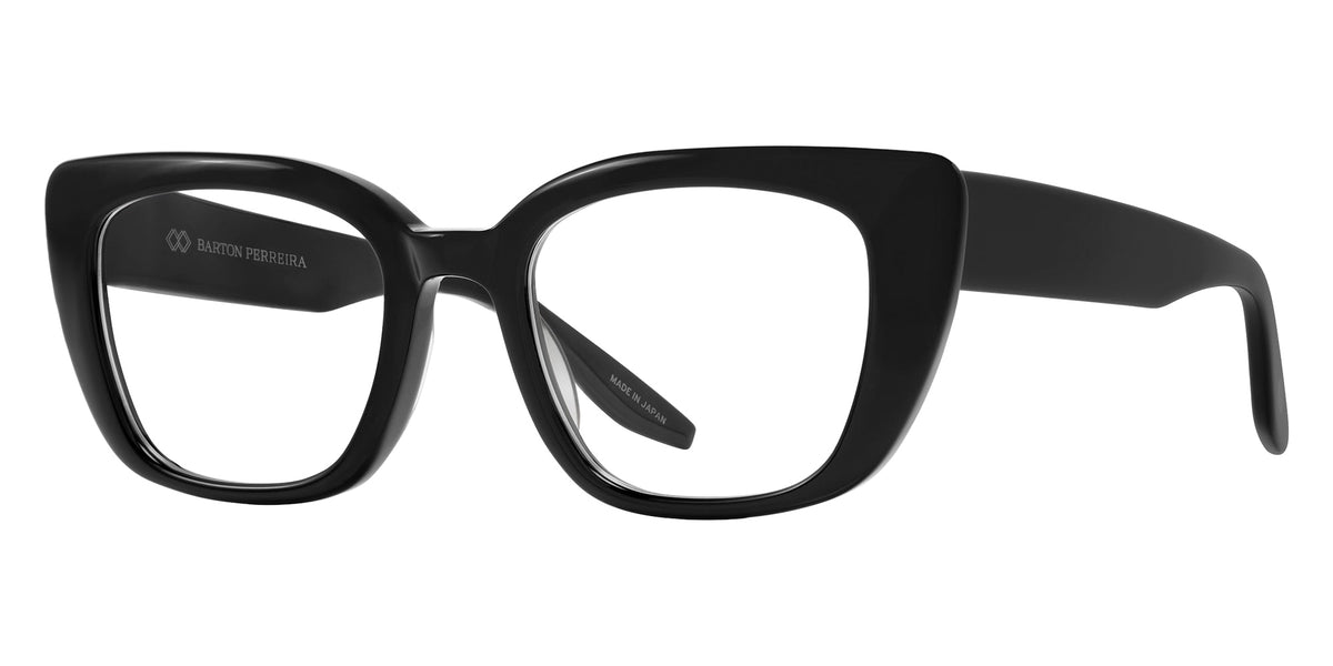 Barton Perreira® Angelou BR Angelou Black 49 Eyeglasses - Black