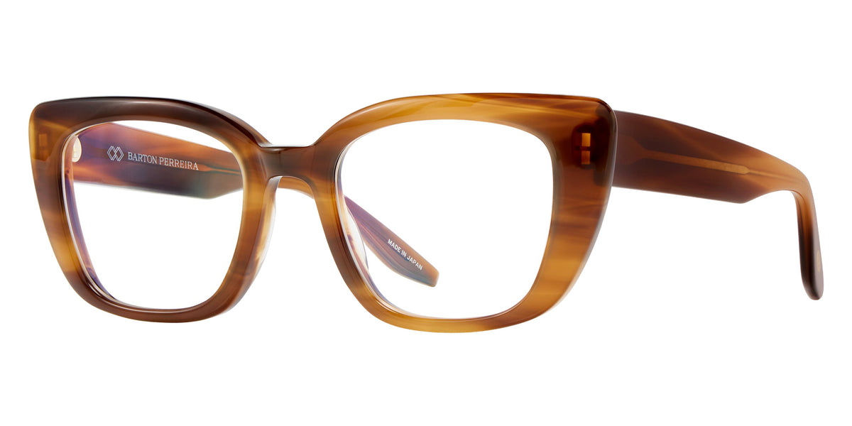 Barton Perreira® Angelou BR Angelou Umber Tortoise 49 Eyeglasses - Umber Tortoise