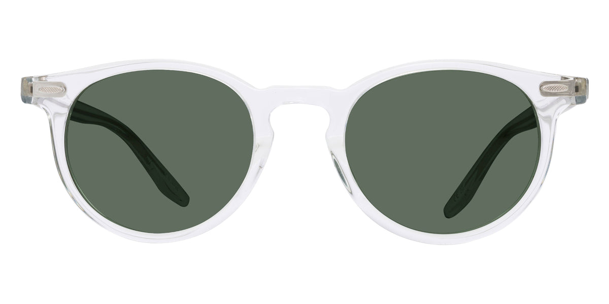 Barton Perreira® Banks Sun BR Banks (50) Sun Crystal / Green Smoke (AR) 50 Sunglasses - Crystal / Green Smoke (AR)