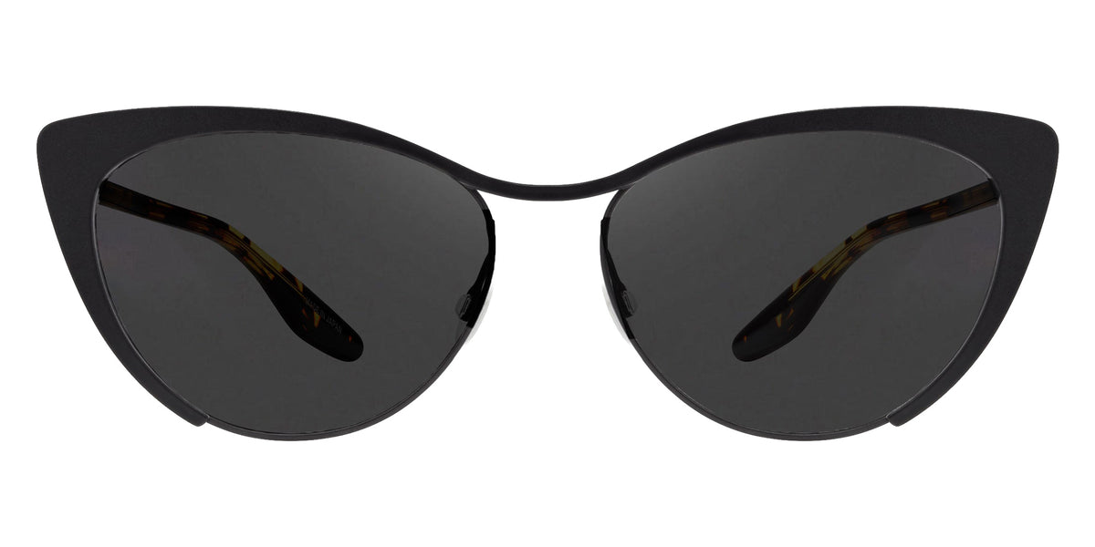 Barton Perreira® Cheeky Sun BR Cheeky Sun Black Satin / Heroine Chic / Noir (AR) 54 Sunglasses - Black Satin / Heroine Chic / Noir (AR)