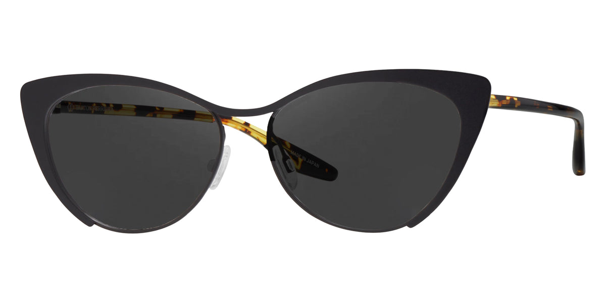 Barton Perreira® Cheeky Sun BR Cheeky Sun Black Satin / Heroine Chic / Noir (AR) 54 Sunglasses - Black Satin / Heroine Chic / Noir (AR)