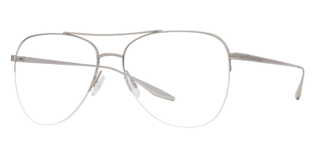 Barton Perreira® Chevalier BR Chevalier (57) Silver 57 Eyeglasses - Silver