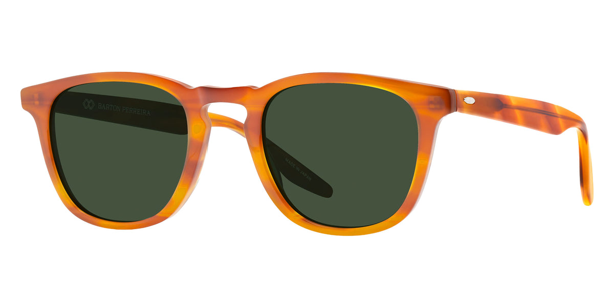 Barton Perreira® Dino BR Dino Indian Dune / Viridian (AR) 50 Sunglasses - Indian Dune / Viridian (AR)