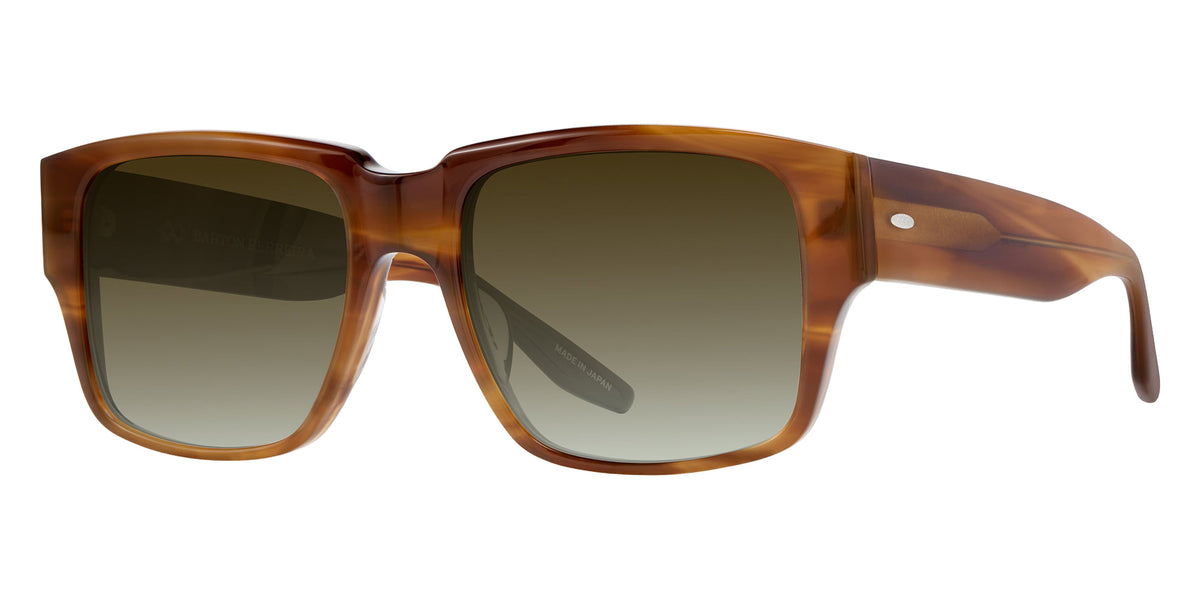 Barton Perreira® Duke BR Duke Umber Tortoise / Olive Gradient (AR) 56 Sunglasses - Umber Tortoise / Olive Gradient (AR)