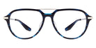 Barton Perreira® Dunn Sun BR Dunn Sun Midnight / Silver / Sky (AR) 55 Sunglasses - Midnight / Silver / Sky (AR)