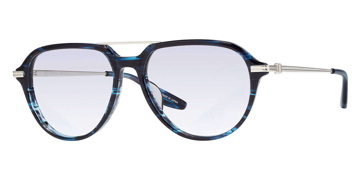 Barton Perreira® Dunn Sun BR Dunn Sun Midnight / Silver / Sky (AR) 55 Sunglasses - Midnight / Silver / Sky (AR)