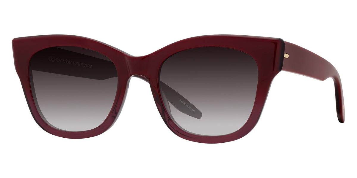Barton Perreira® Gibson BR Gibson Oxblood / Smokey Topaz (AR) 50 Sunglasses - Oxblood / Smokey Topaz (AR)