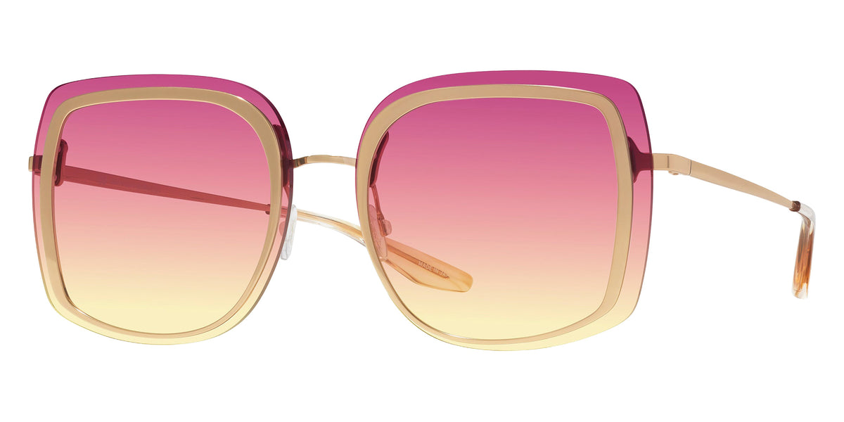Barton Perreira® Halima BR Halima Gold / Sun Kissed Gradient (AR) 65 Sunglasses - Gold / Sun Kissed Gradient (AR)