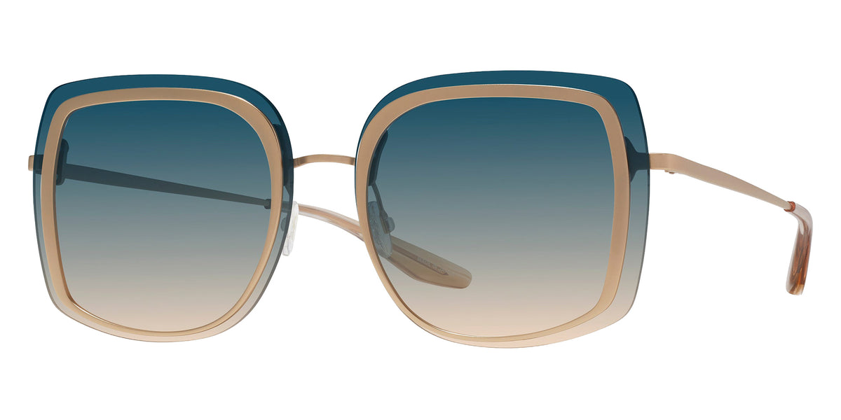 Barton Perreira® Halima BR Halima Matte Gold / Horizon (AR) 65 Sunglasses - Matte Gold / Horizon (AR)