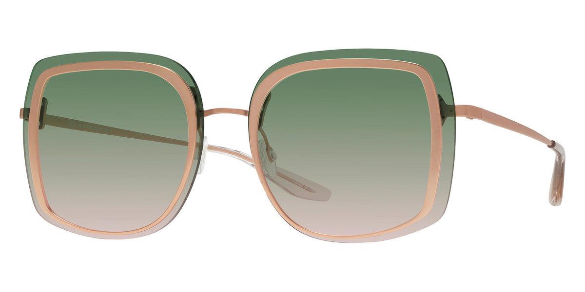 Barton Perreira® Halima BR Halima Matte Rose Gold / Aurora (AR) 65 Sunglasses - Matte Rose Gold / Aurora (AR)