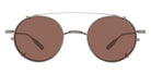 Barton Perreira® Imagine BR Imagine Pewter with Pewter / Ember (AR) 45 Eyeglasses - Pewter with Pewter / Ember (AR)