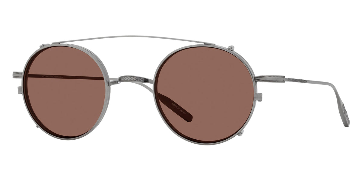 Barton Perreira® Imagine BR Imagine Pewter with Pewter / Ember (AR) 45 Sunglasses - Pewter with Pewter / Ember (AR)