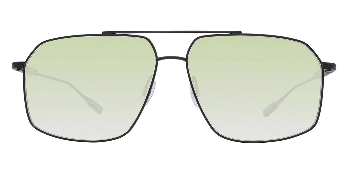 Barton Perreira® Limited-Edition Renzo Sun BR Limited-Edition Renzo Sun Black Satin / Mint (AR) 60 Sunglasses - Black Satin / Mint (AR)