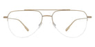 Barton Perreira® McNair BR McNair Optical Antique Gold 55 Eyeglasses - Antique Gold