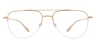 Barton Perreira® McNair BR McNair Optical Gold 55 Eyeglasses - Gold