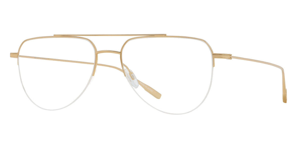 Barton Perreira® McNair BR McNair Optical Gold 55 Eyeglasses - Gold