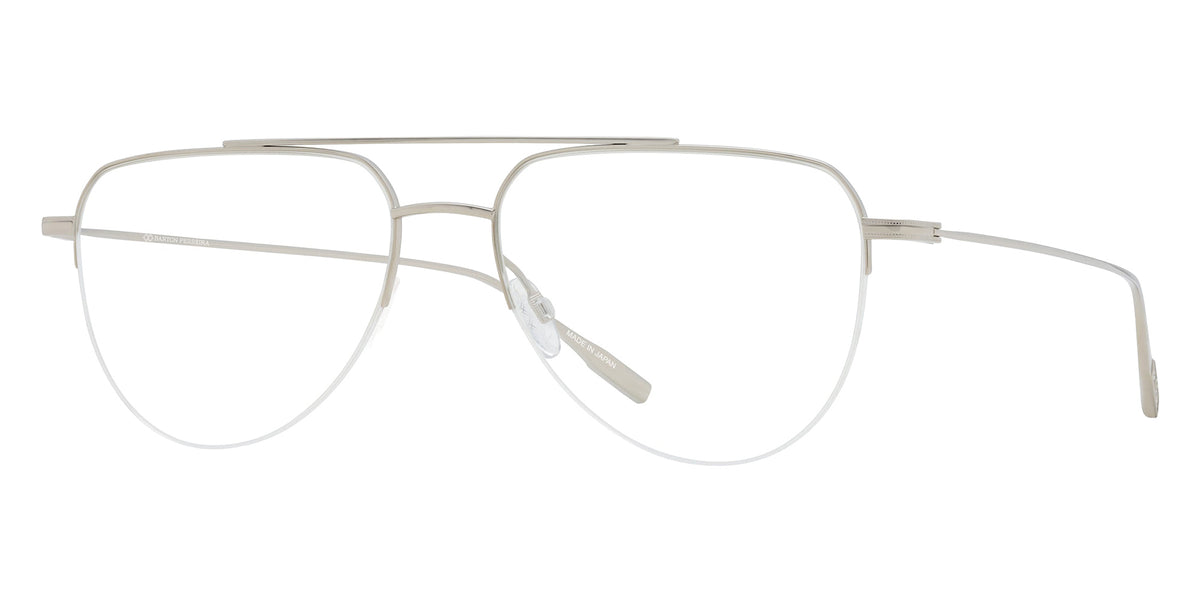 Barton Perreira® McNair BR McNair Optical Platinum 55 Eyeglasses - Platinum