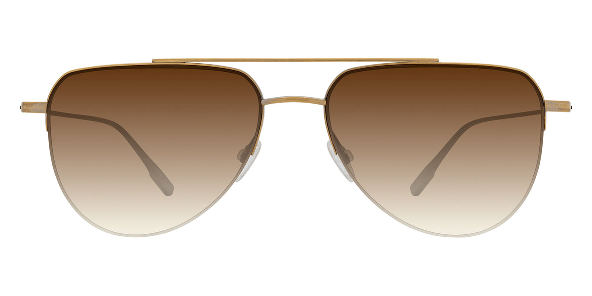 Barton Perreira® McNair Sun BR McNair Sun Antique Gold / Tawny Gradient (AR) 55 Sunglasses - Antique Gold / Tawny Gradient (AR)